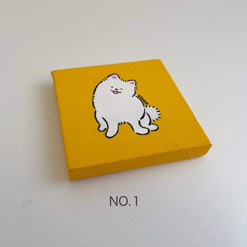 ミニ原画「なあに?」