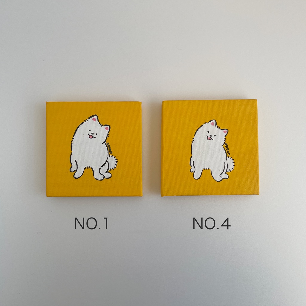 ミニ原画「なあに?」