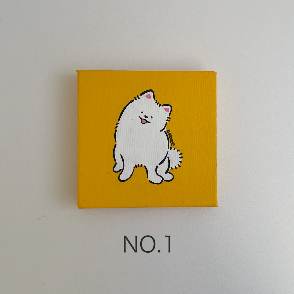 ミニ原画「なあに?」