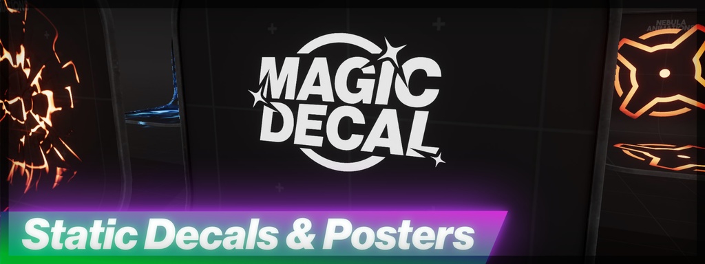 Magic Decal - マジックデカール VRChat Ready