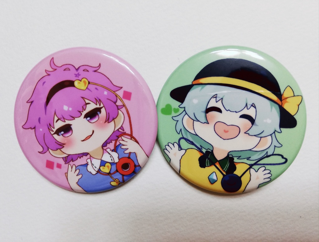 古明地こいし 缶バッチ