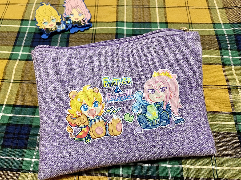 フェザー&ランドル星座ポーチ