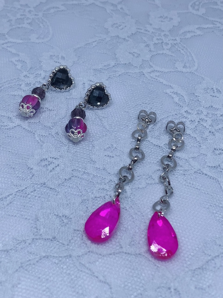 浮奇ヴィオレタ イメージ2Wayピアス