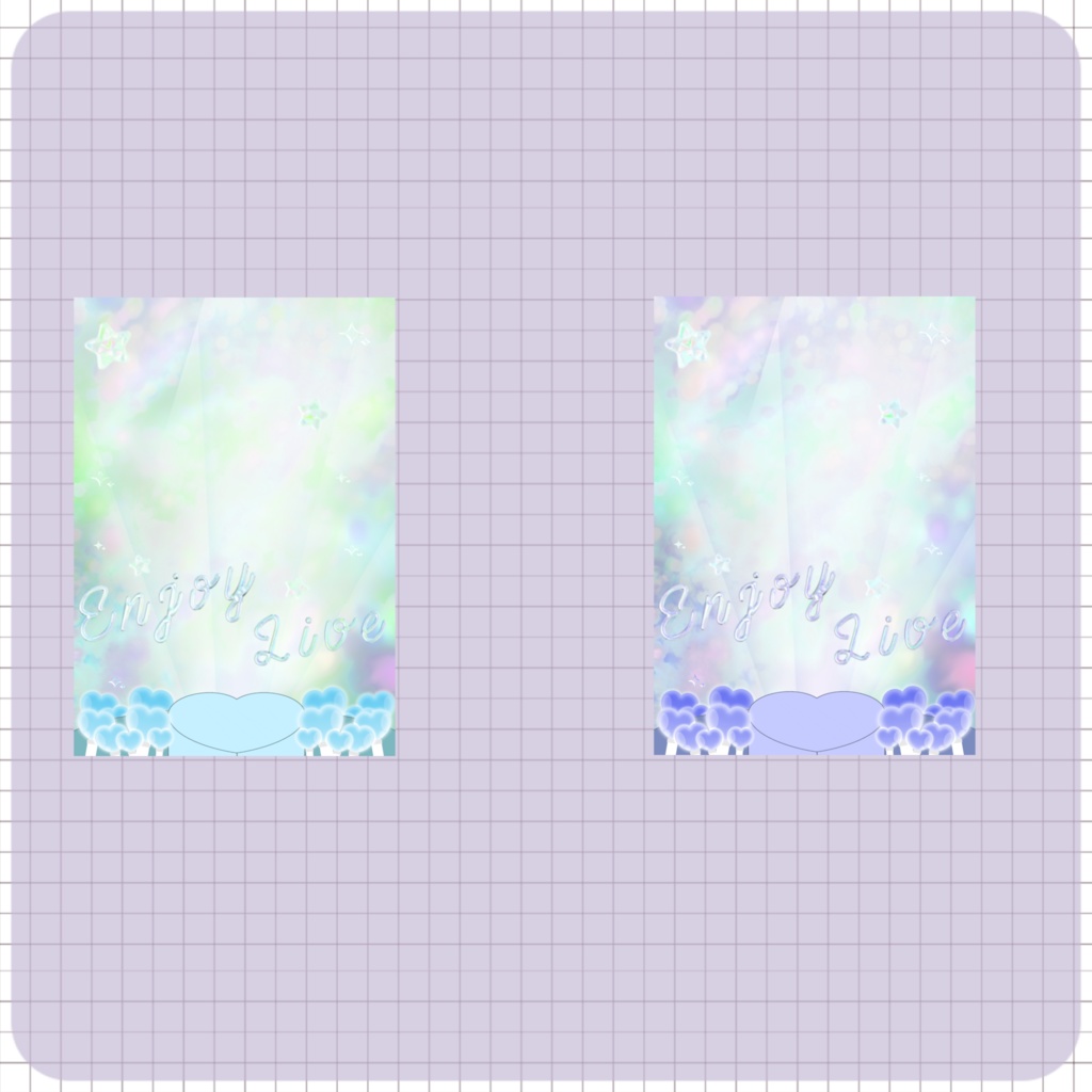 【配信素材】ステージ風ネップリ