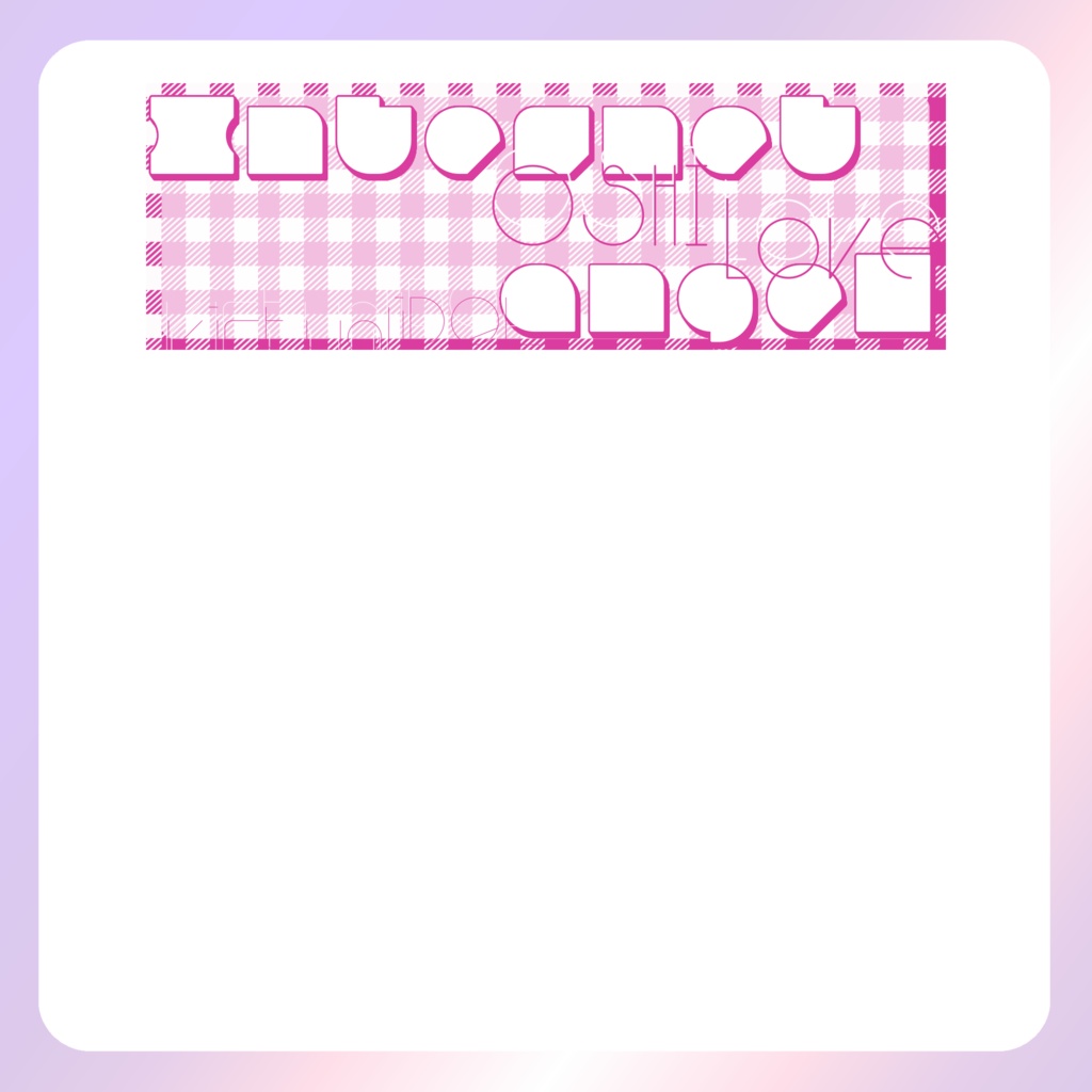 【配信素材】1 Xヘッダー