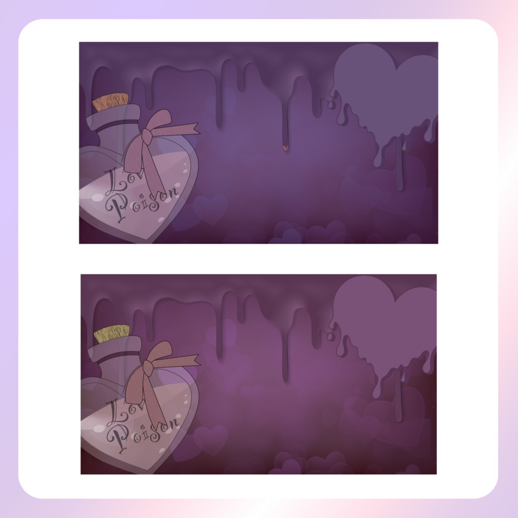 【配信素材】Lovepoison PC壁紙