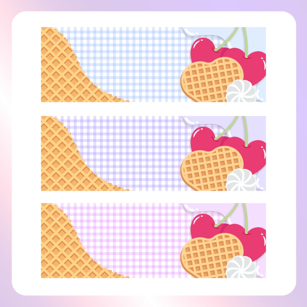 【バレンタイン素材】⑩Xヘッダー