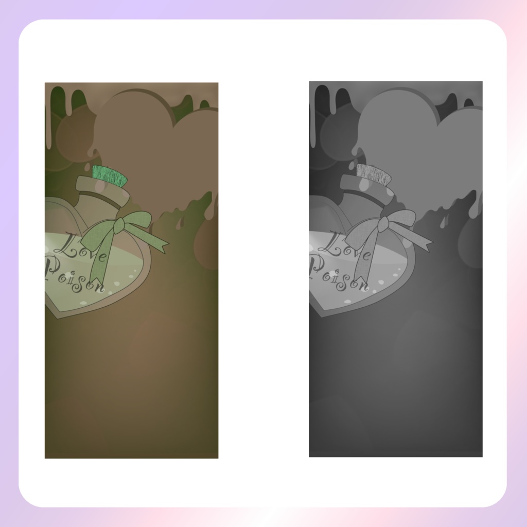 【配信素材】Lovepoisonスマホ壁紙