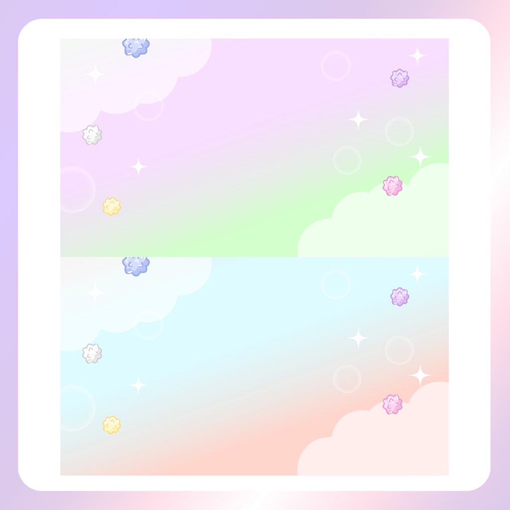 【配信素材】砂糖みたいにPC壁紙