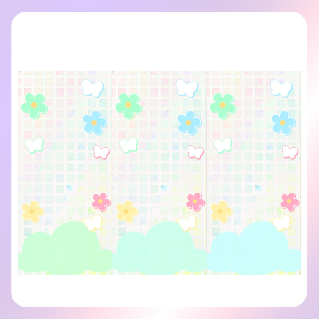 【イースター素材】①スマホ壁紙