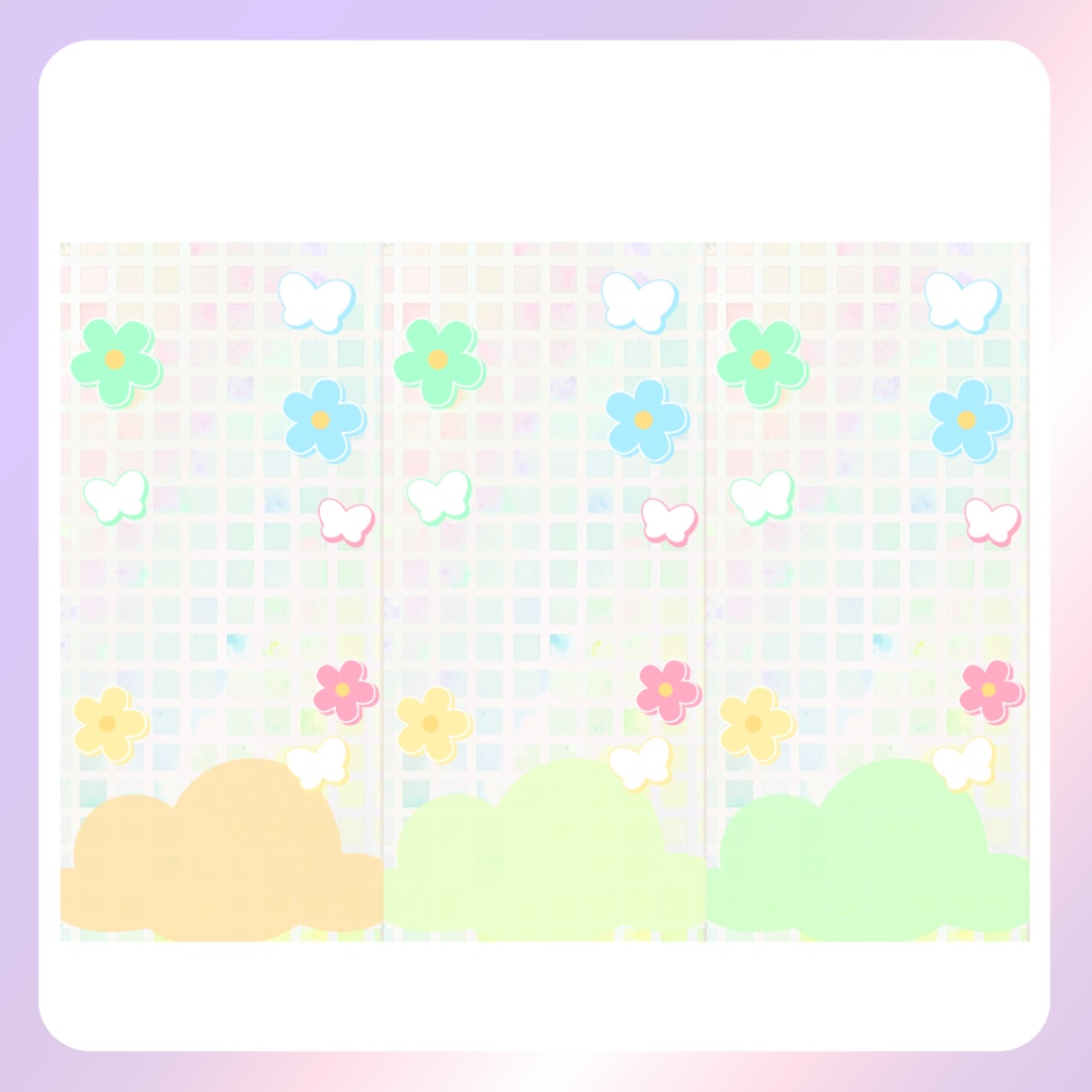 【イースター素材】①スマホ壁紙