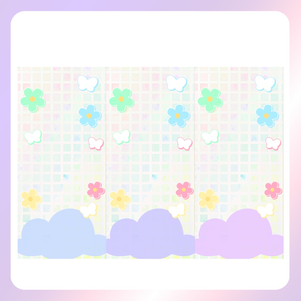 【イースター素材】①スマホ壁紙