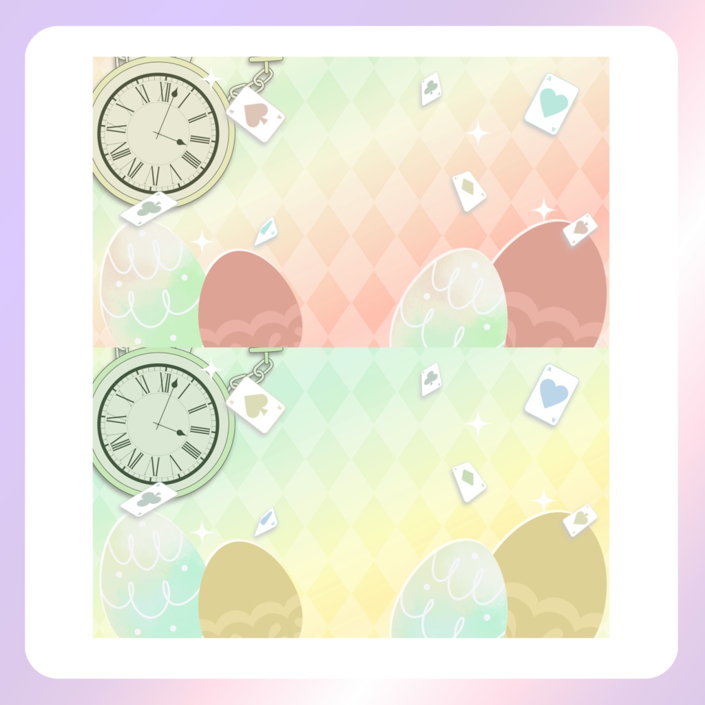 【イースター素材】⑨PC壁紙