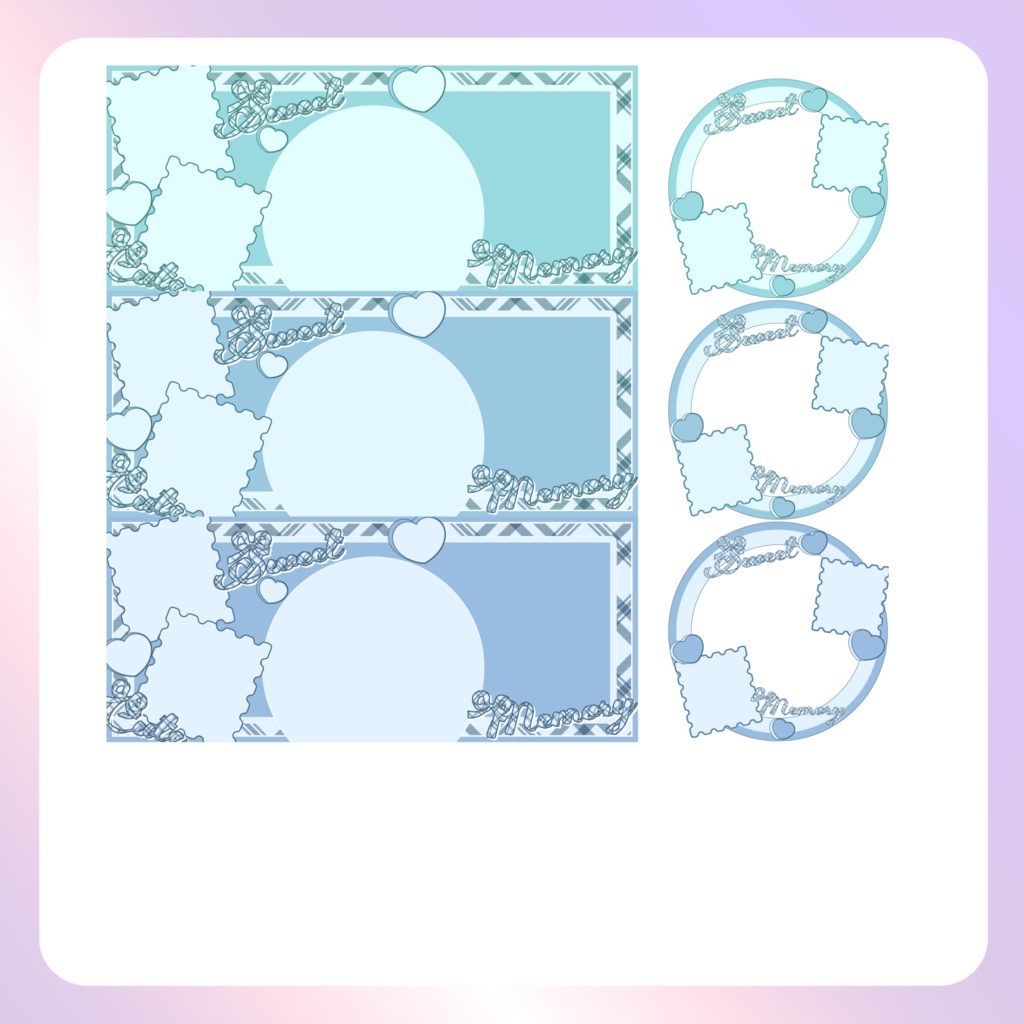 【配信素材】sweet memoryリングヘッダー