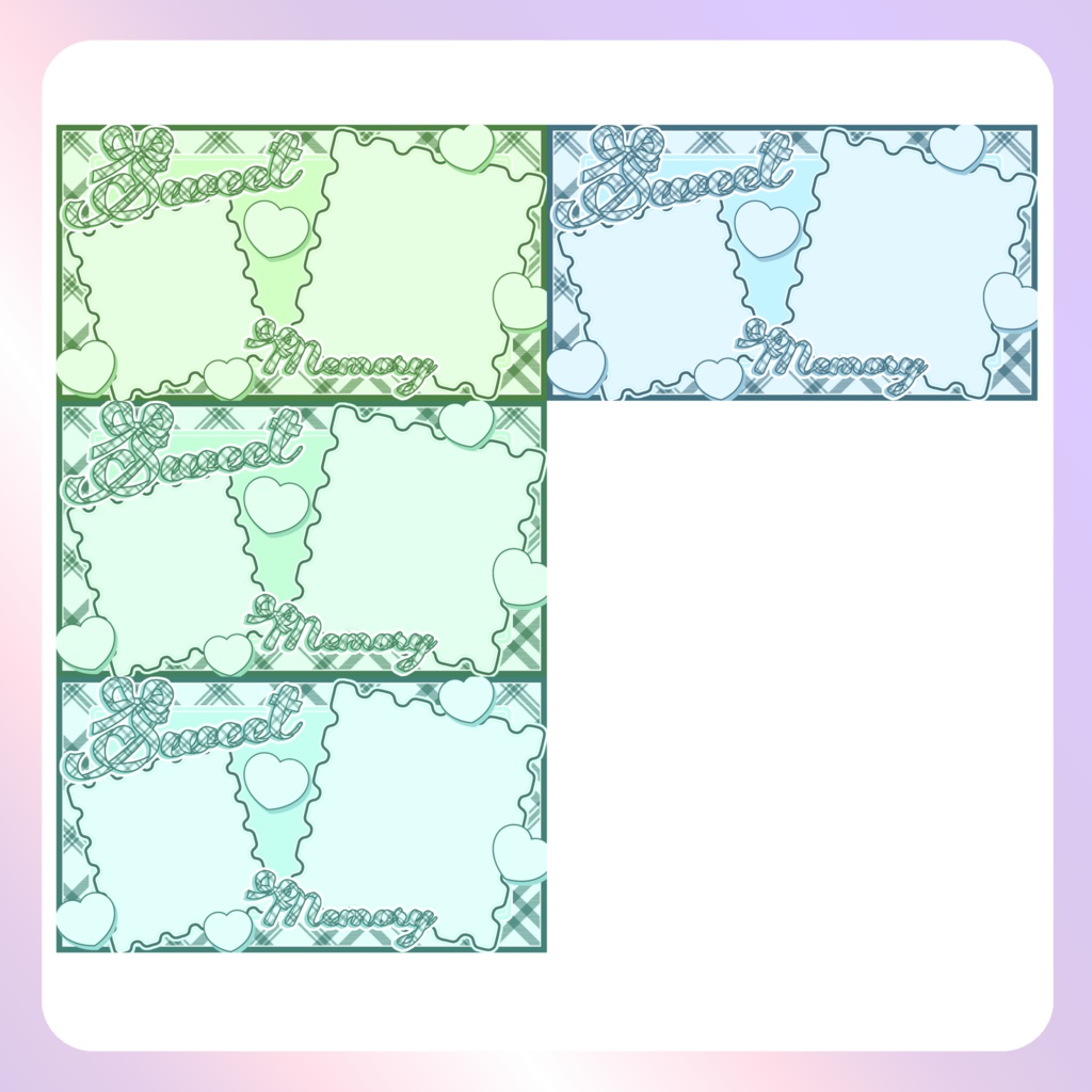 【配信素材】sweet memory PC壁紙