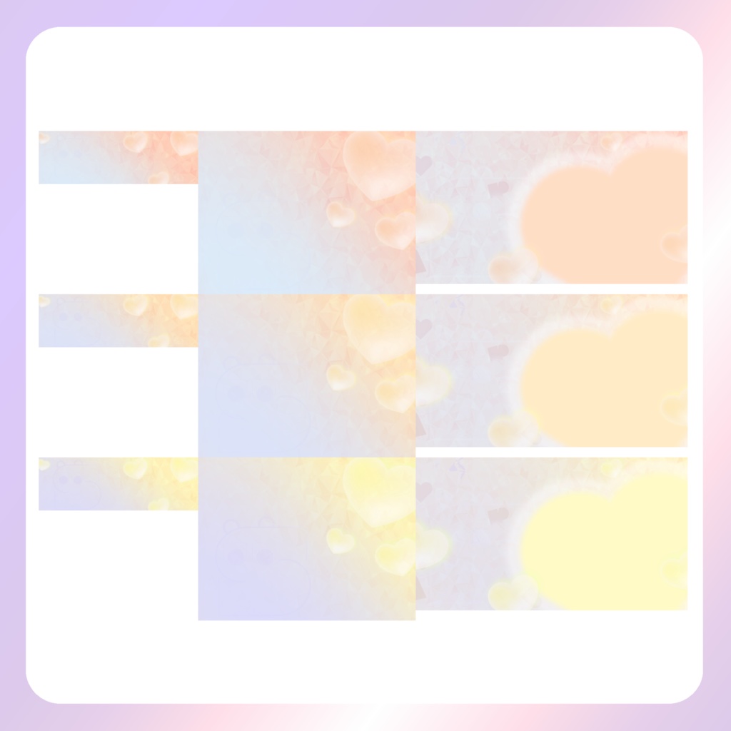 【配信素材】Heart,Heart,Heart!返礼品セット