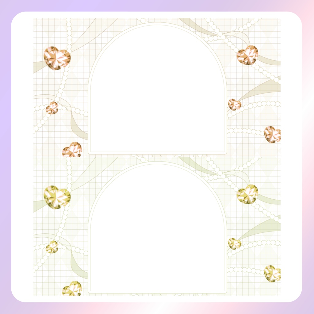【配信素材】ジュエリーなPC壁紙素材