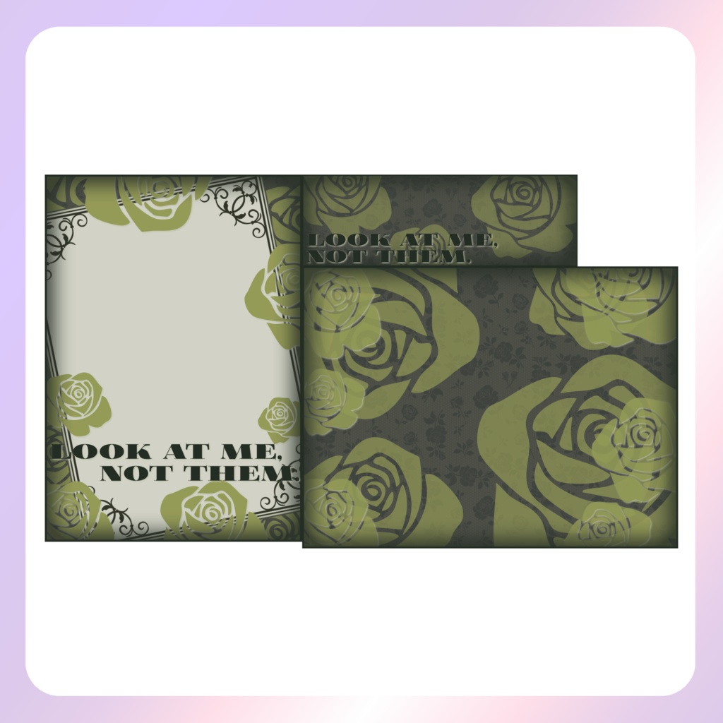 【配信素材】Dark roseな返礼品セット