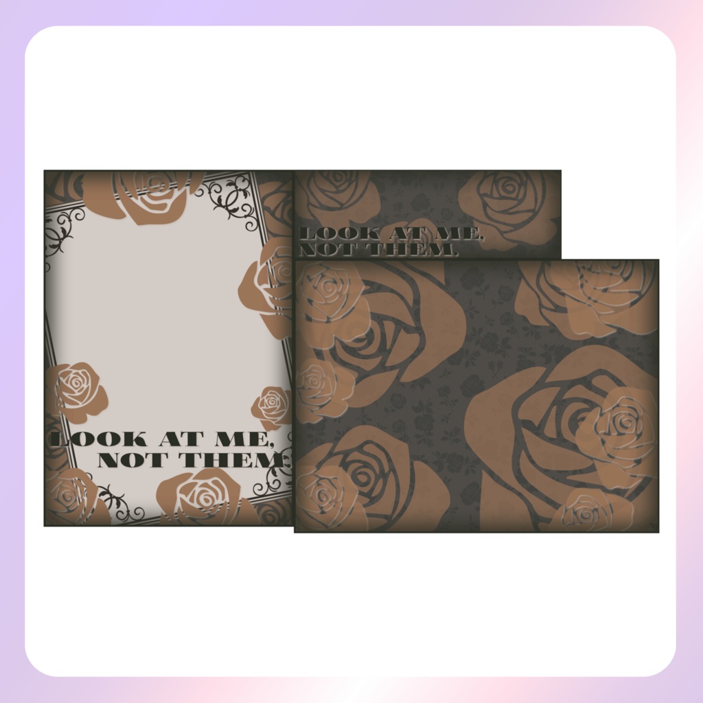【配信素材】Dark roseな返礼品セット