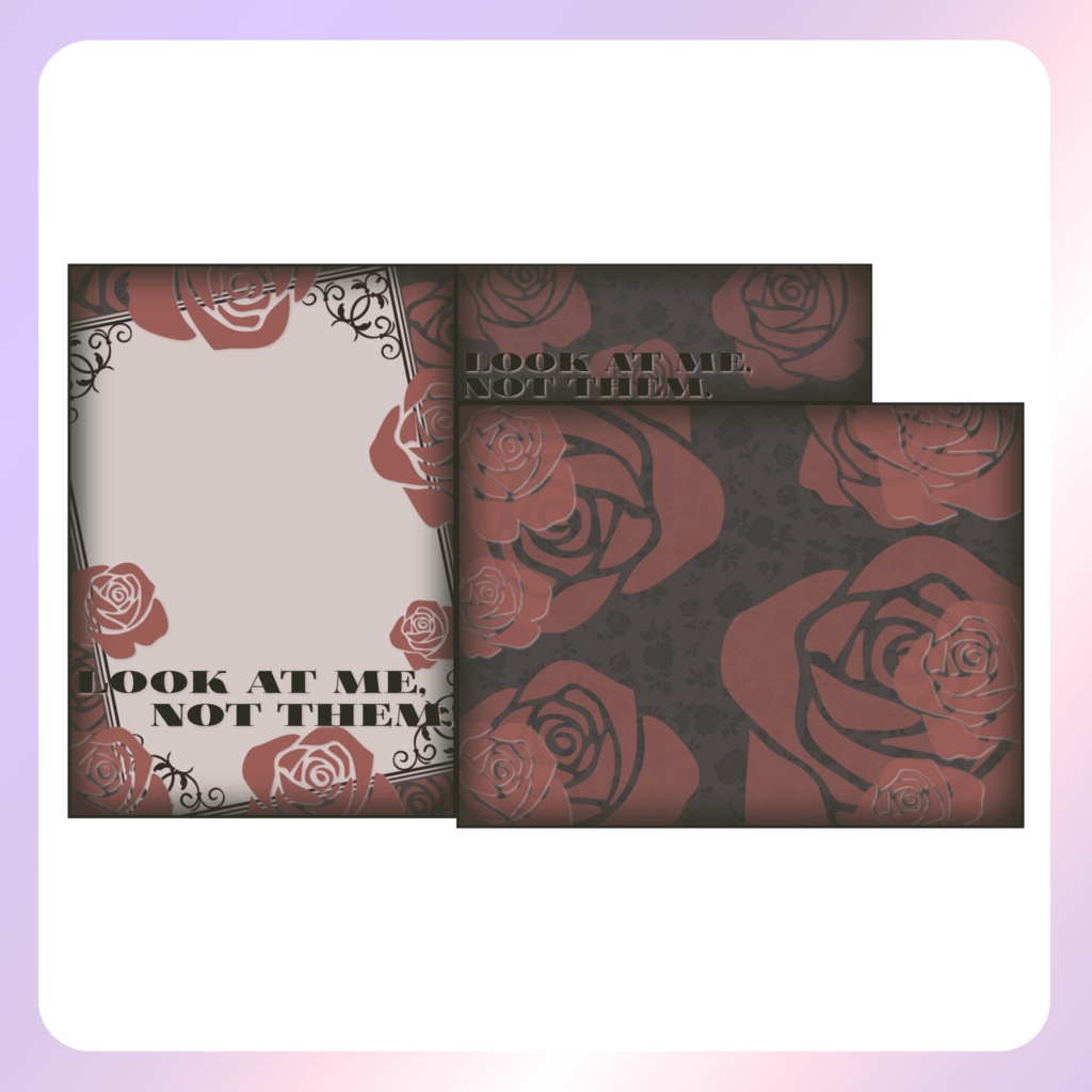 【配信素材】Dark roseな返礼品セット