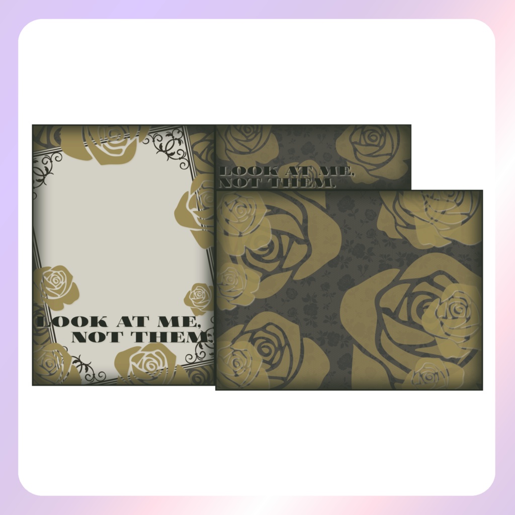 【配信素材】Dark roseな返礼品セット