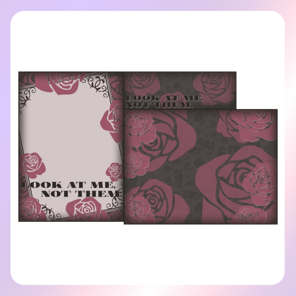 【配信素材】Dark roseな返礼品セット