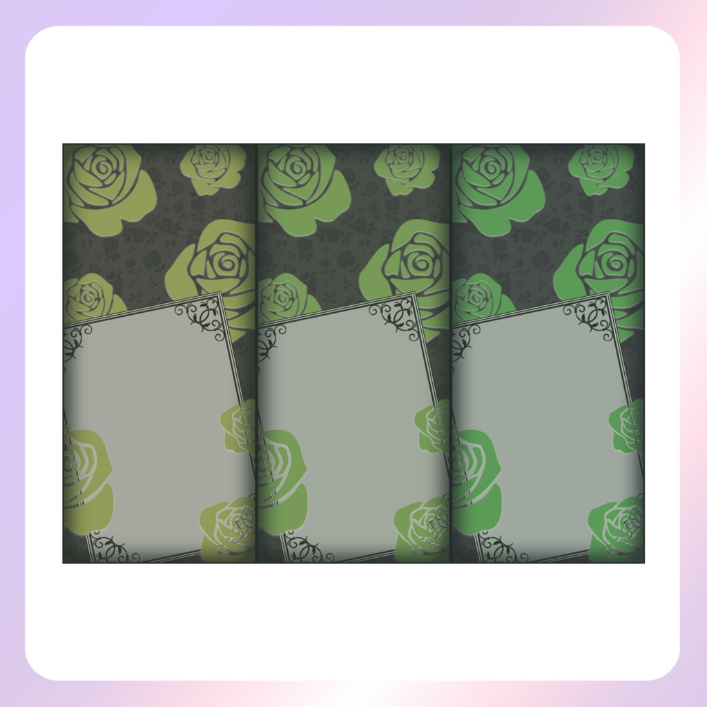 【配信素材】Dark Roseのスマホ壁紙素材