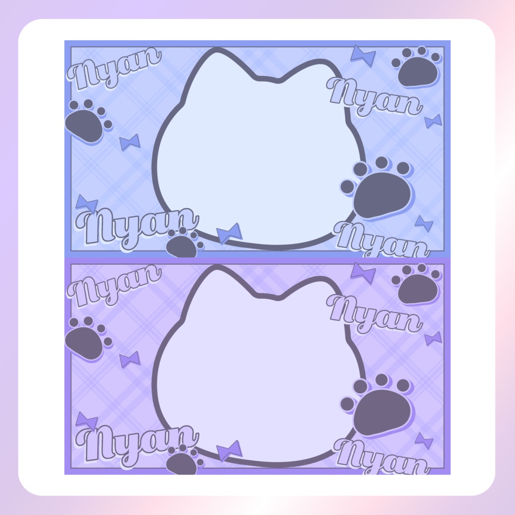 【配信素材】にゃん!にゃん!PC壁紙