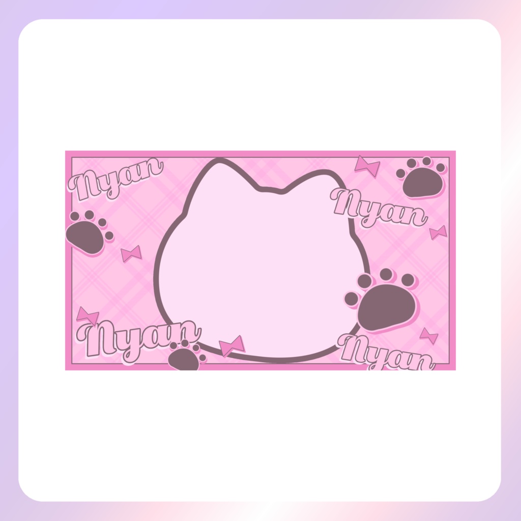【配信素材】にゃん!にゃん!PC壁紙
