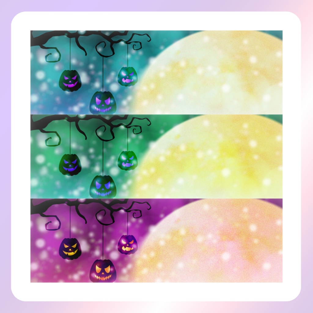 【配信素材】ハロウィンなXヘッダー素材