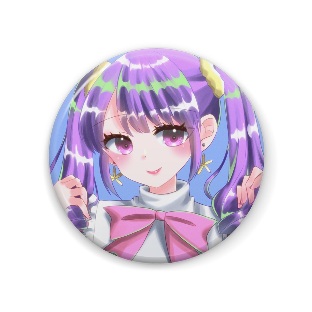 すみれちゃん缶バッジ