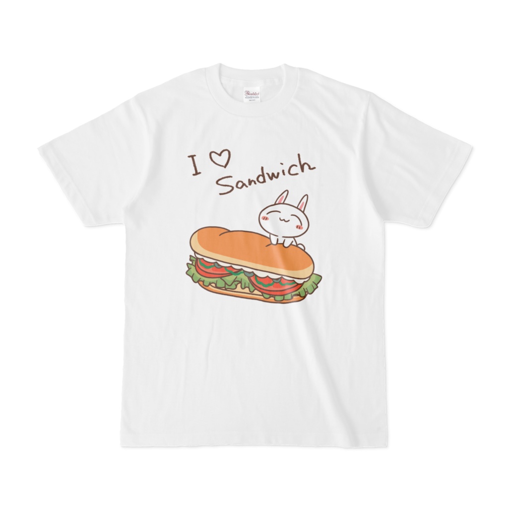 サンドイッチ美味しいTシャツ