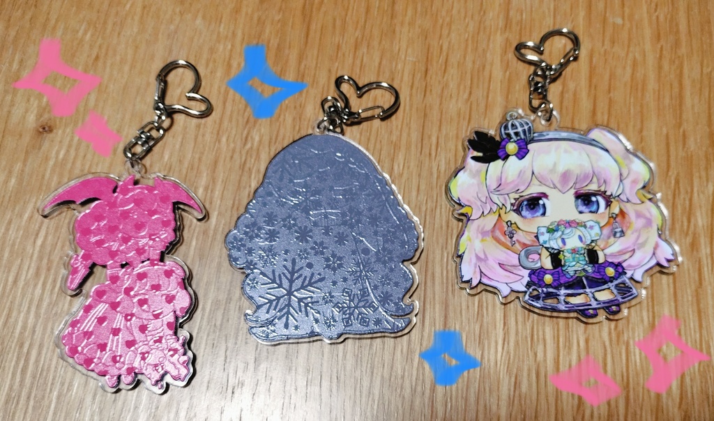 【新作】両面アクキー