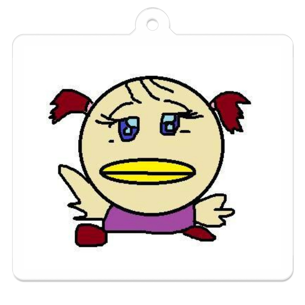 「りんこ」アクリルキーホルダー
