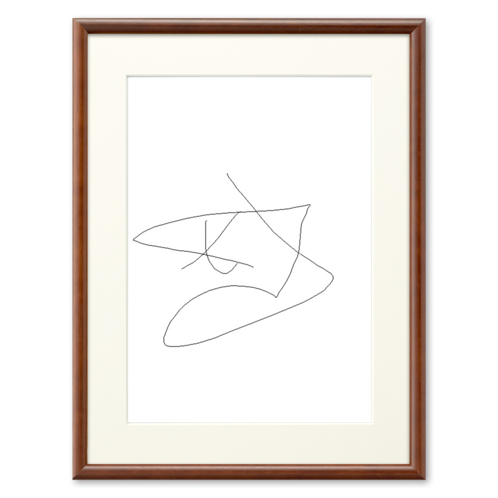 価値の無い絵額縁