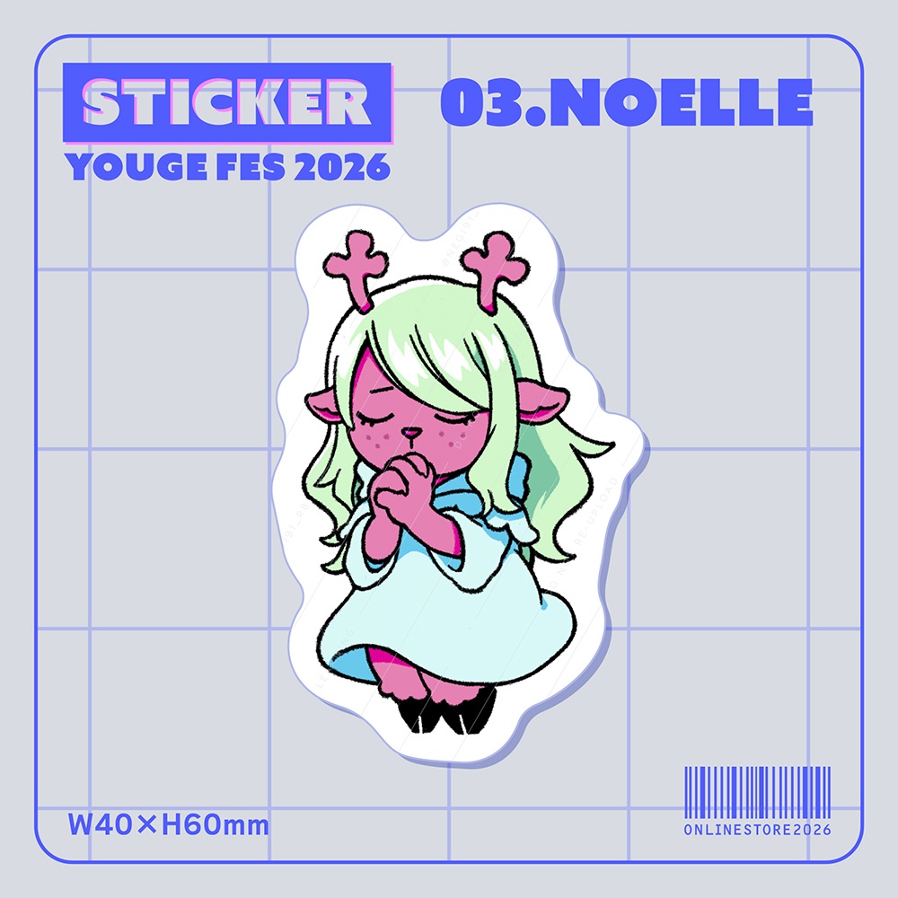 【STICKER】03.Noelle