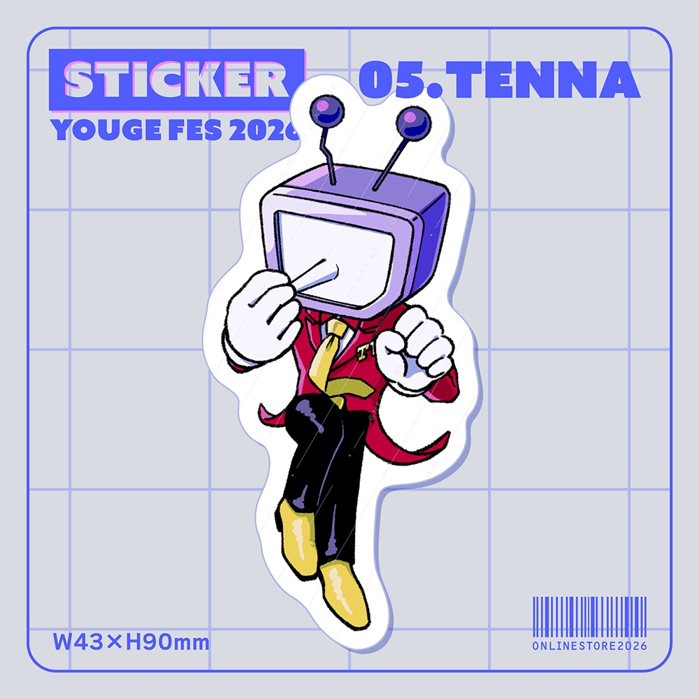 【STICKER】05.Tenna