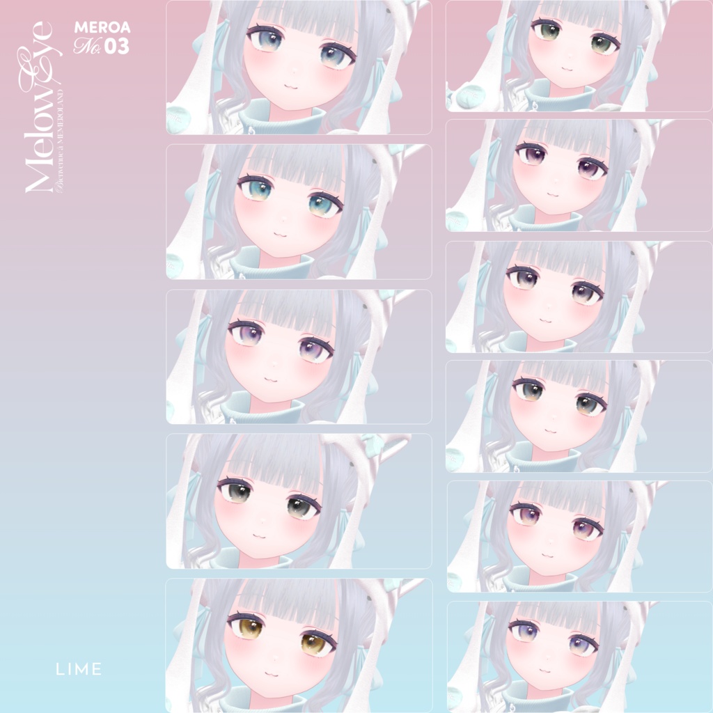 【39avatar対応】MELOW Eye texture