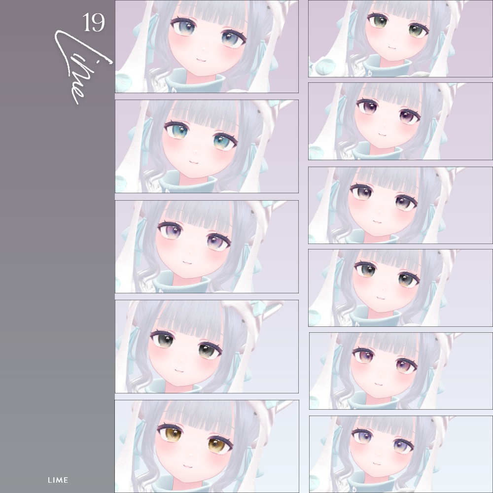 【38avatar対応】MELOW Eye texture