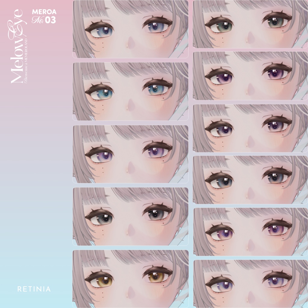【39avatar対応】MELOW Eye texture