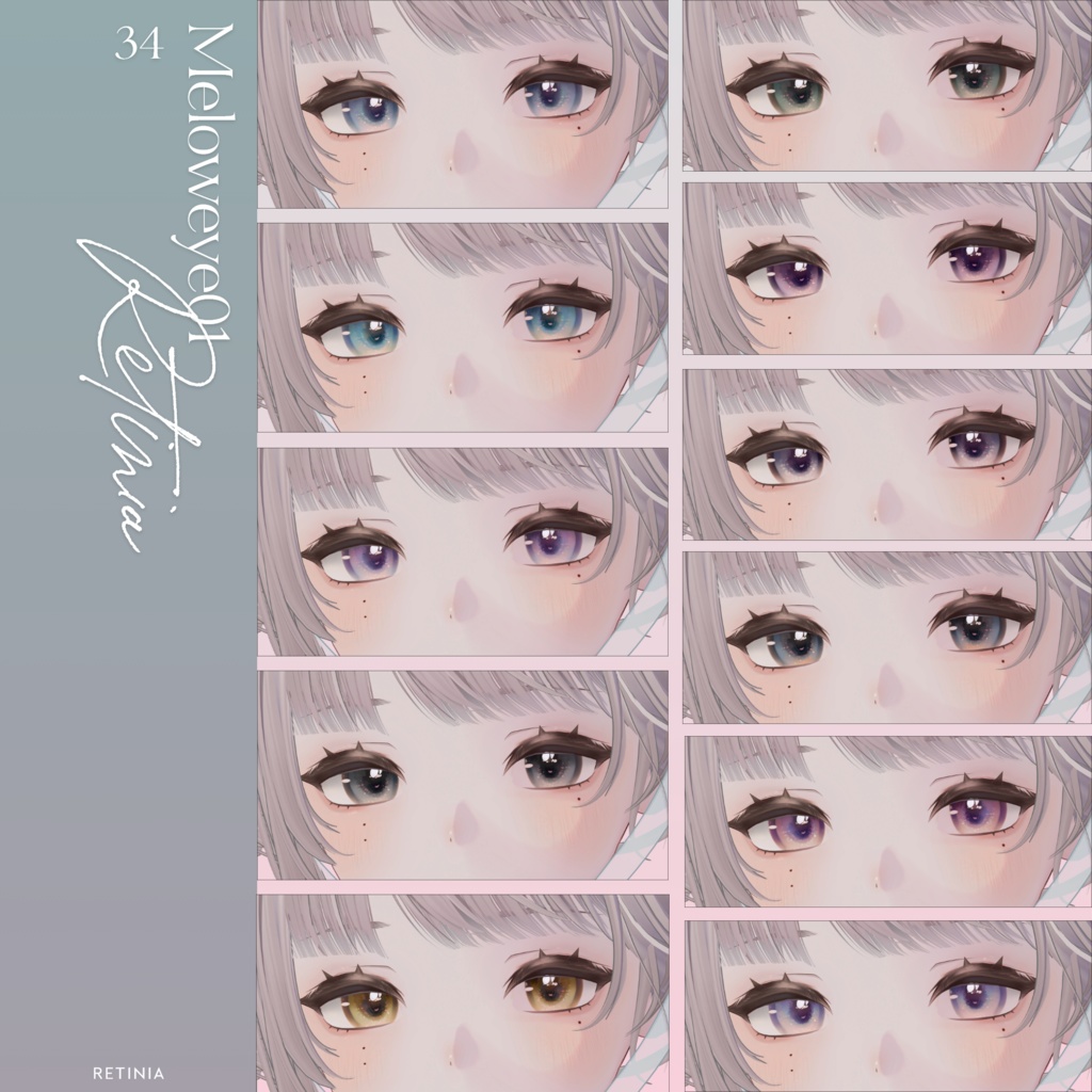 【38avatar対応】MELOW Eye texture