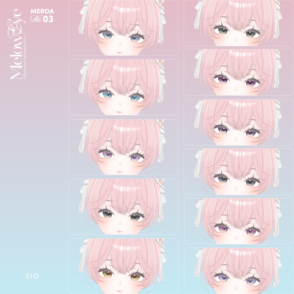 【39avatar対応】MELOW Eye texture