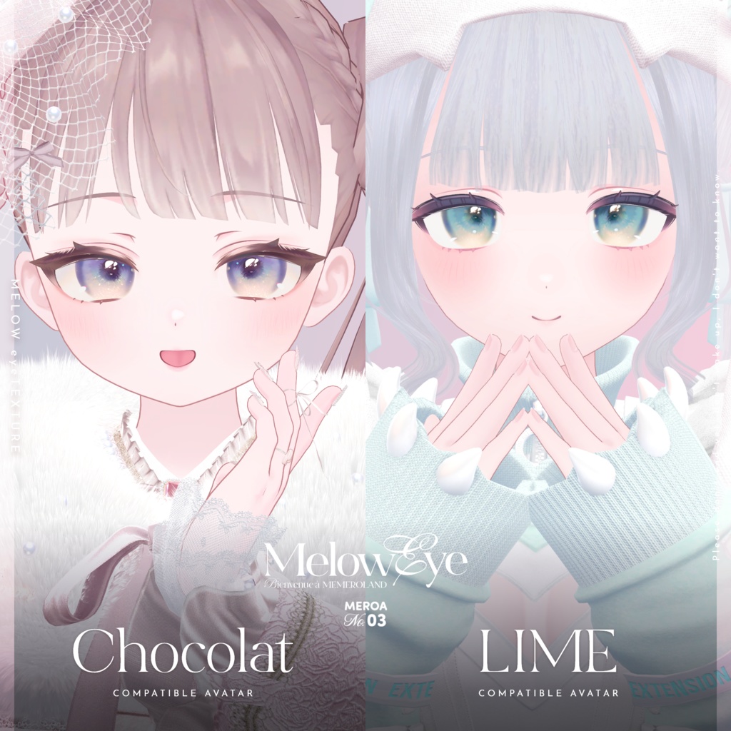 【39avatar対応】MELOW Eye texture