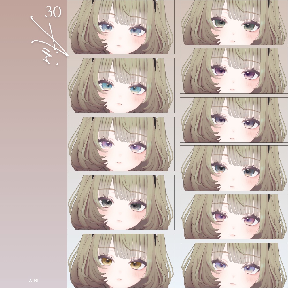 【38avatar対応】MELOW Eye texture