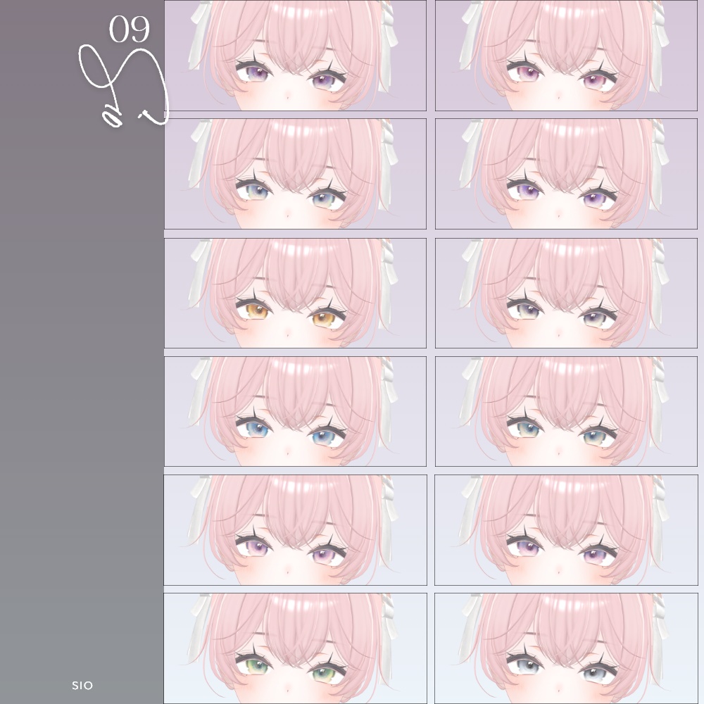 【20avatar対応】MELOW Eye texture2