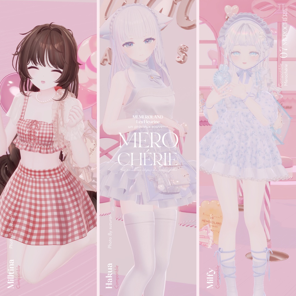 MEROCHÉRIE-メロシェリィ-BagSet #MEMEROLAND