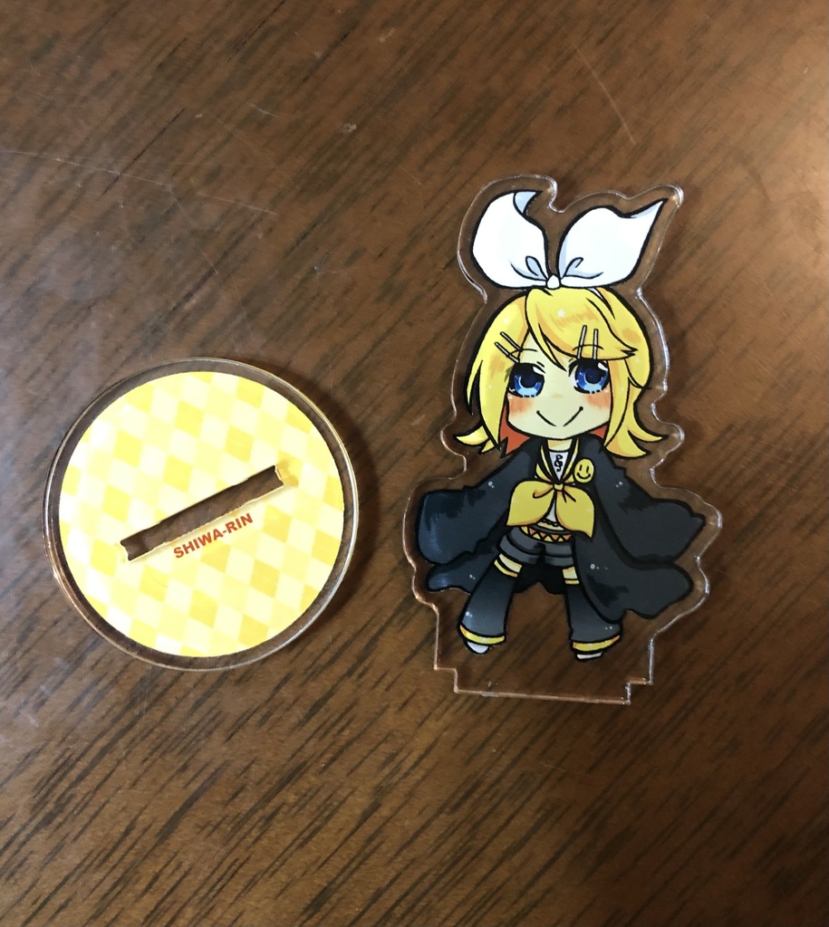 シワリンアクリルスタンド