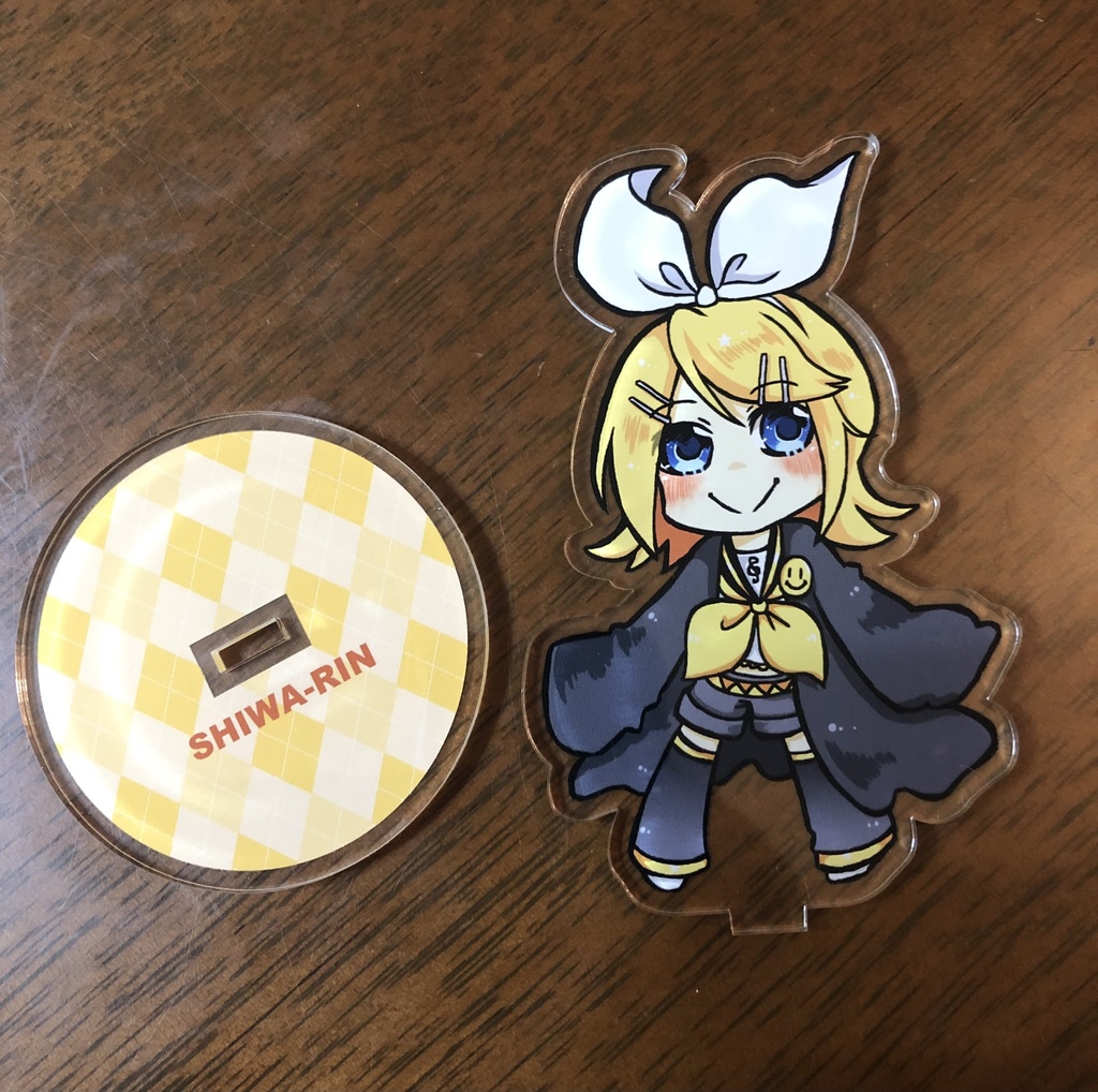 シワリンアクリルスタンド