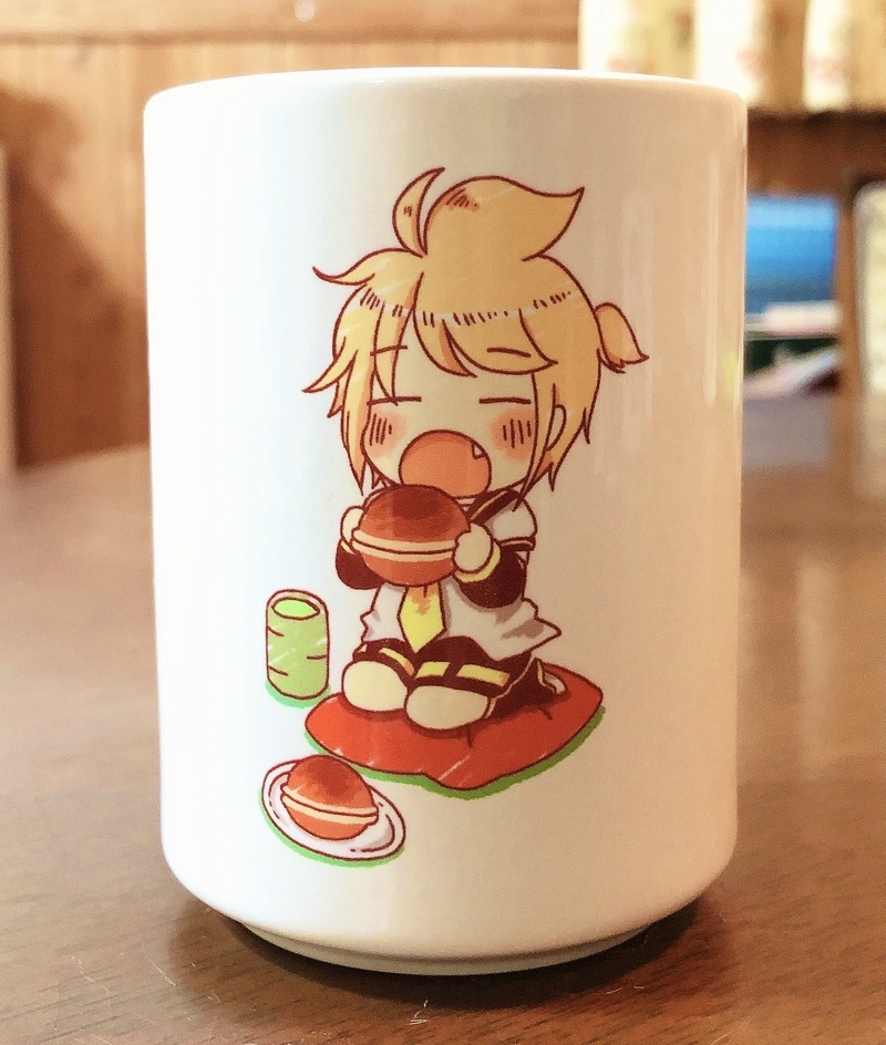 シワミカンP家のカイリンレン湯呑み