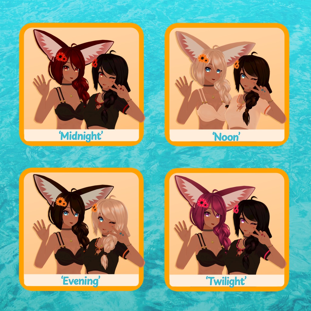 Original 3D Model: Fennec Fox Sunny